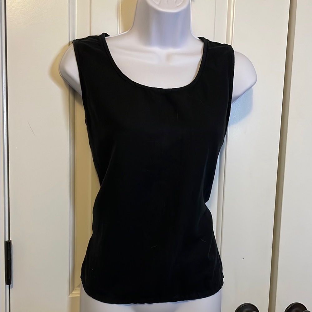 Hot Cotton Black Tank Top